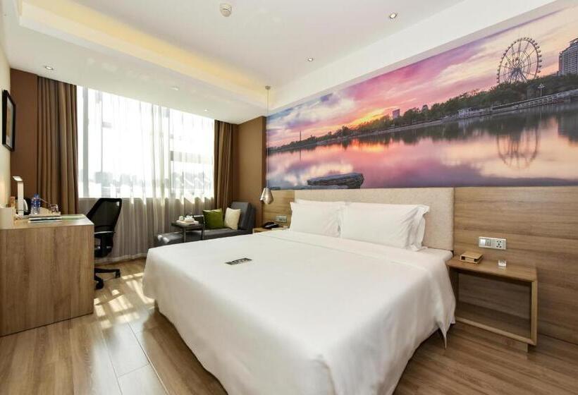 חדר סטנדרט פנימי, Atour Hotel Tianjin Binhai Second Avenue Branch
