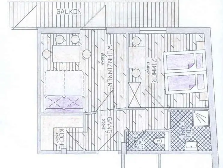 １ベッドルームアパートメント, Chalet Elfriede