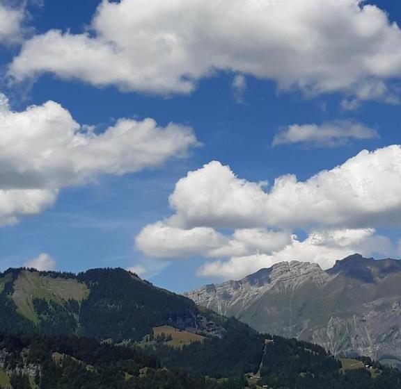 חדר סטנדרט נוף להרים, Chante Le Vent