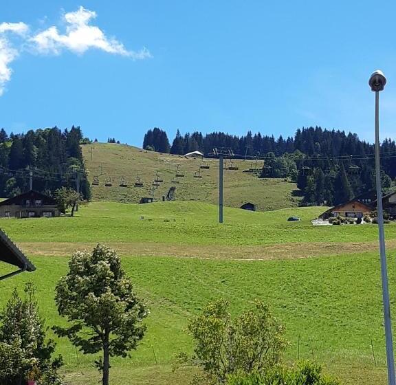 חדר סטנדרט נוף להרים, Chante Le Vent