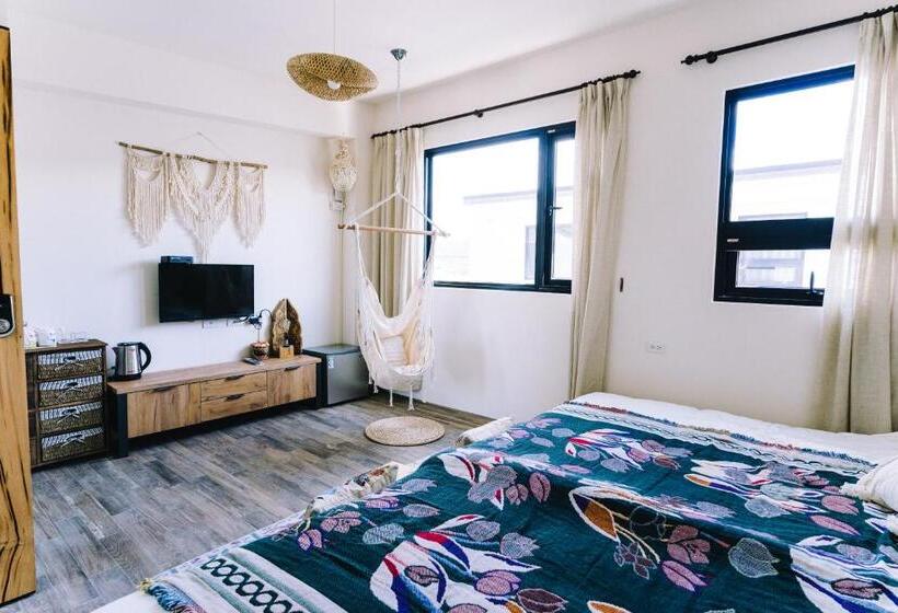 اتاق استاندارد چهار تخته, 禾田遇民宿 Hetianyu