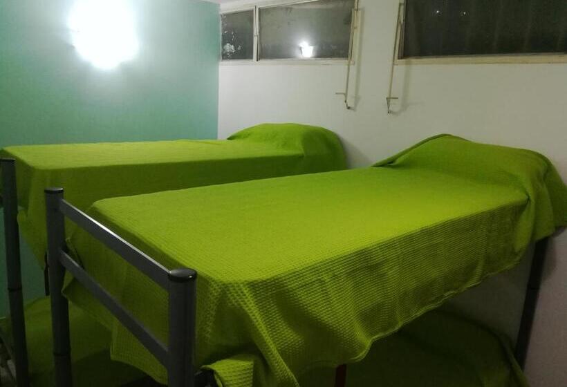تختخواب در اتاق مشترک, Central Paz Hostel