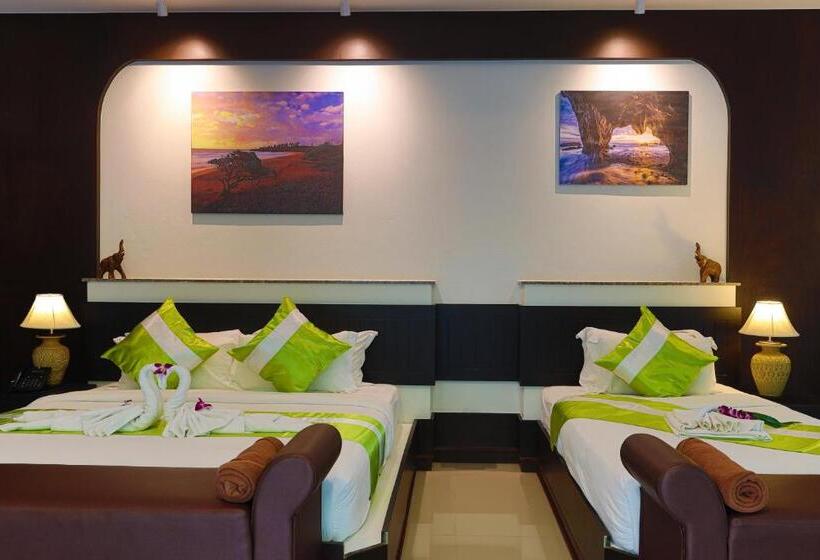 חדר משפחתי דלוקס, 3z Pool Villa And