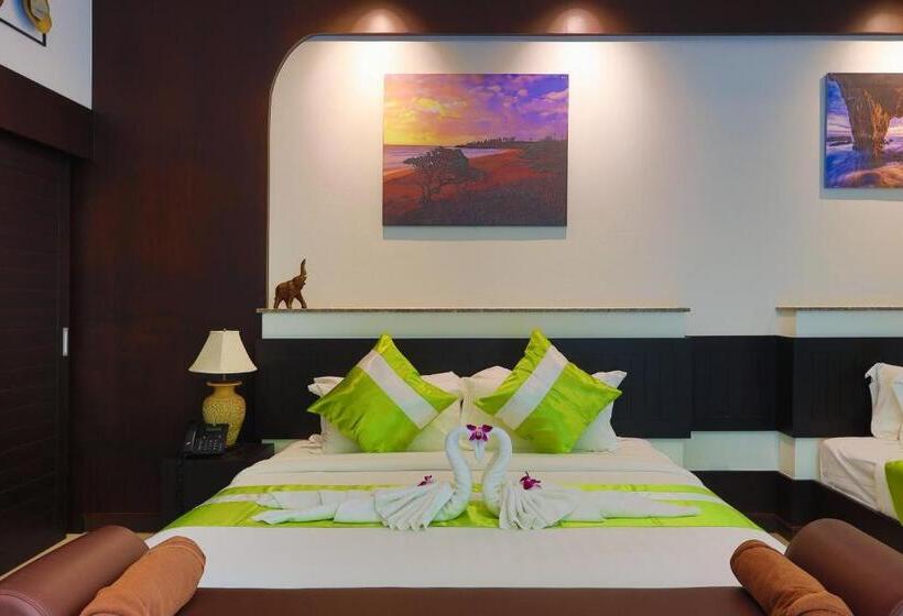 חדר דלוקס לשלושה, 3z Pool Villa And