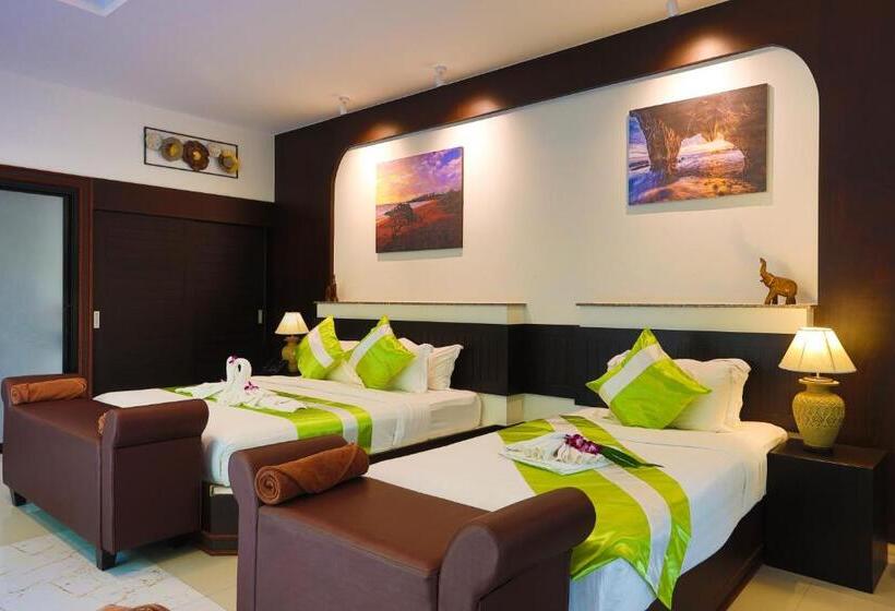 חדר דלוקס לשלושה, 3z Pool Villa And