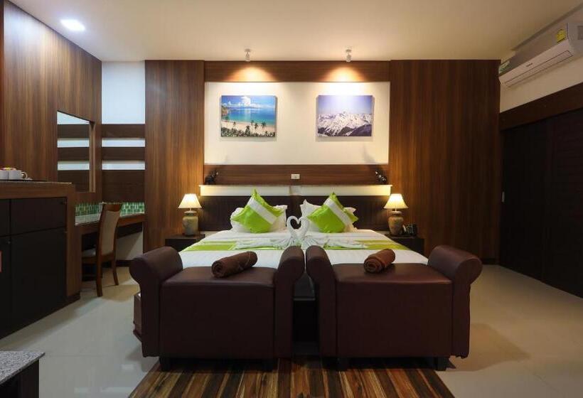 חדר משפחתי דלוקס, 3z Pool Villa And