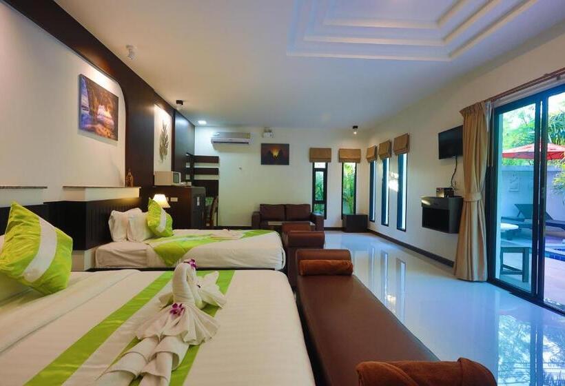Трехместный Номер Deluxe, 3z Pool Villa And