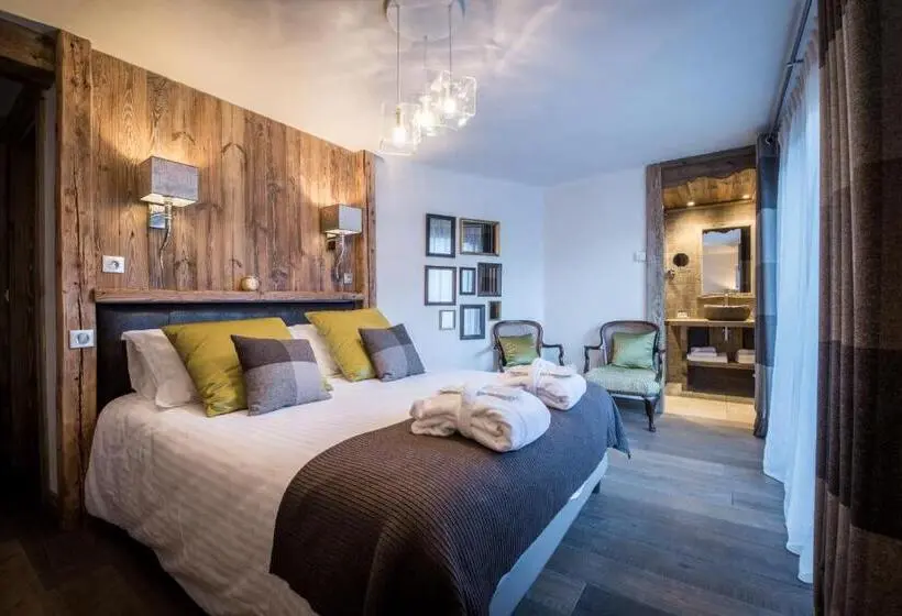 Standard-huone Parveke, Chalet L Etagne