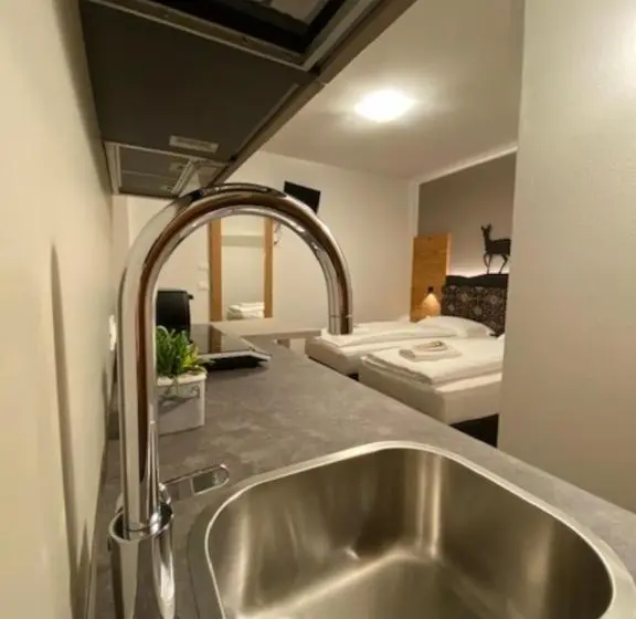 Standard-huone Terassi, Chalet Torcel Affittacamere