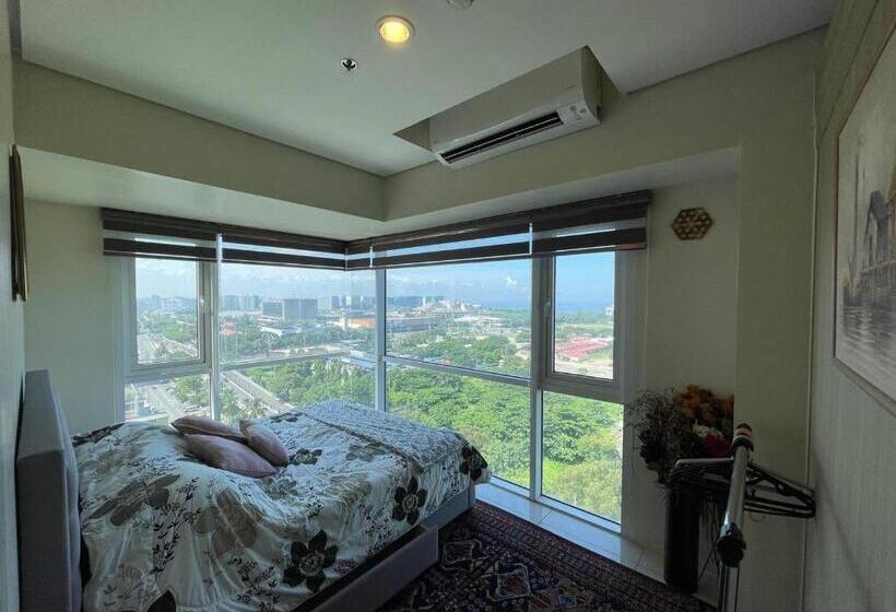 Apartamento Deluxe 1 Dormitório, 1br Deluxe At Breeze Residences Manila Bay Sunset View Near Moa