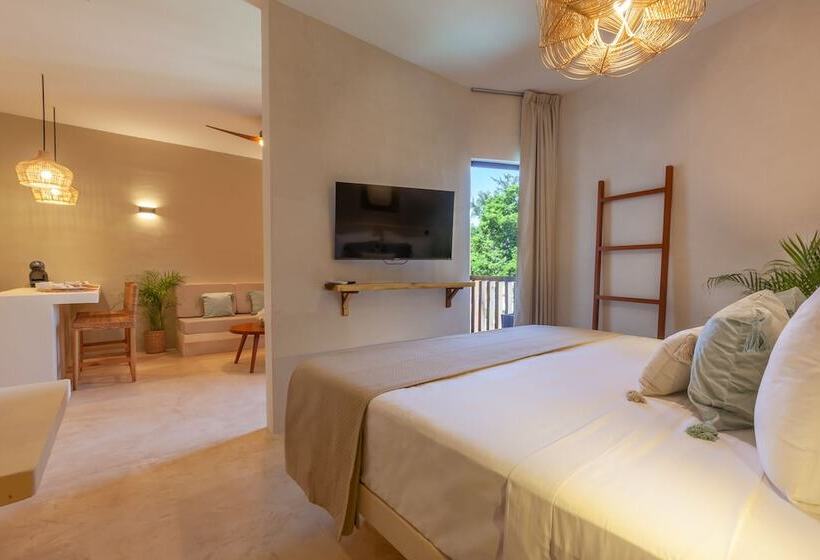 발코니가 있는 스위트, Aparthotel Onda Maya Adults Only