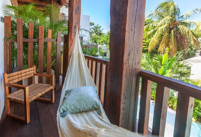 발코니가 있는 스위트, Aparthotel Onda Maya Adults Only