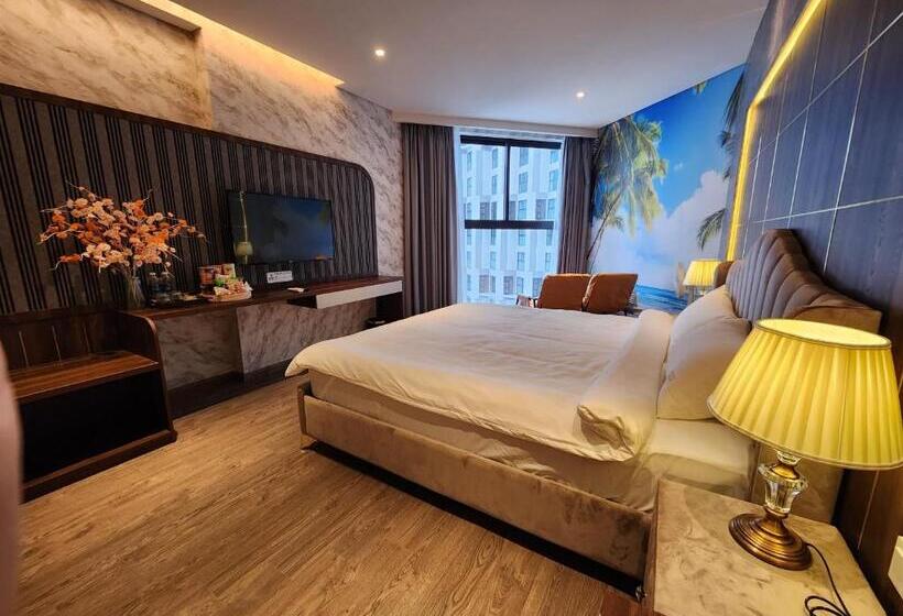 اتاق لوکس با چشمانداز دریا, Apec Condotel Phan Thiet By Tien Vu
