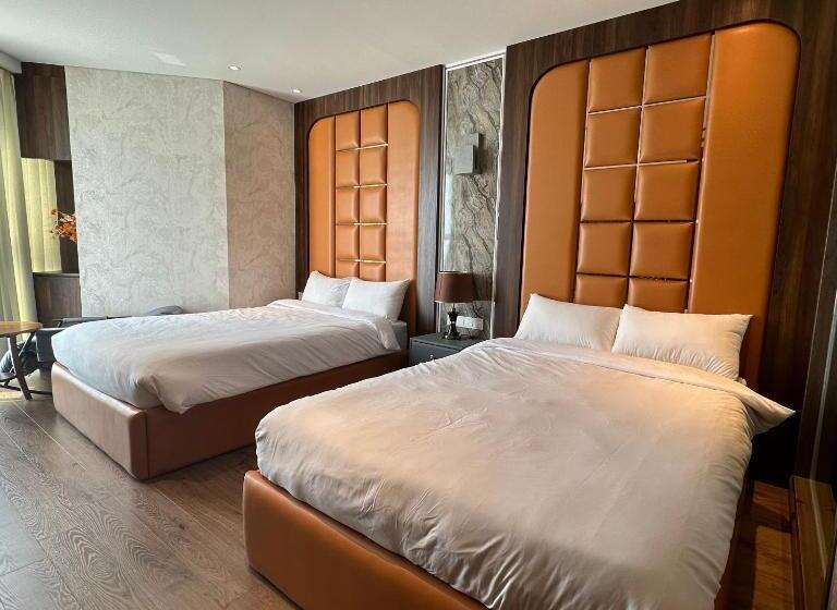 اتاق استاندارد چهار تخته با چشمانداز دریا, Apec Condotel Phan Thiet By Tien Vu