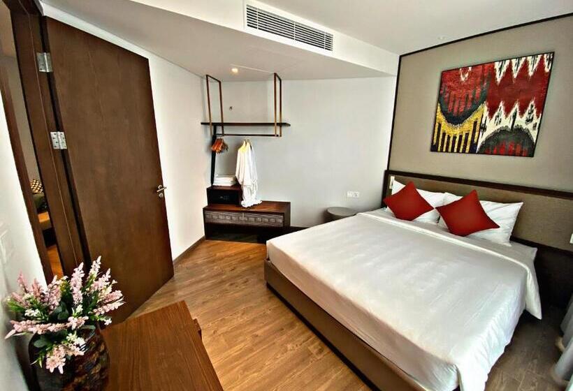 اتاق خانوادگی با چشمانداز جانبی دریا, Apec Mandala Cham Bay Mui Ne 5