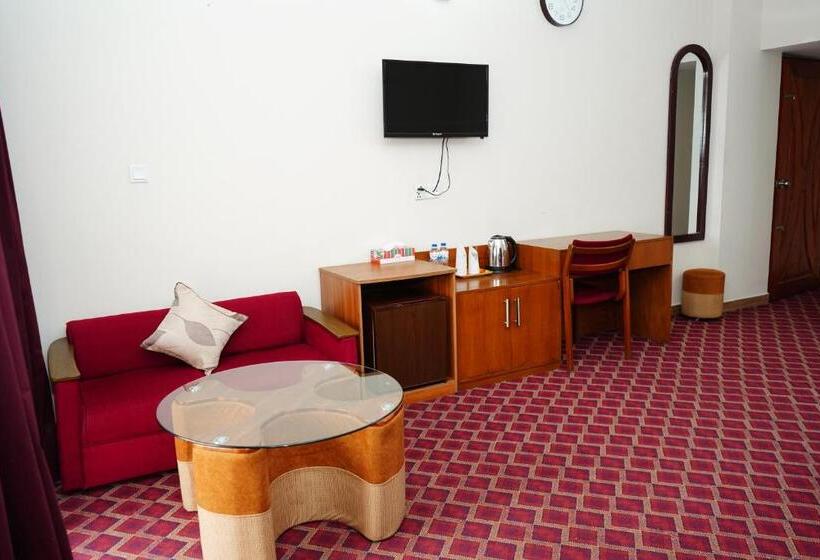 اتاق استاندارد با تخت بزرگ, Garden Residents Uttara   Lake View