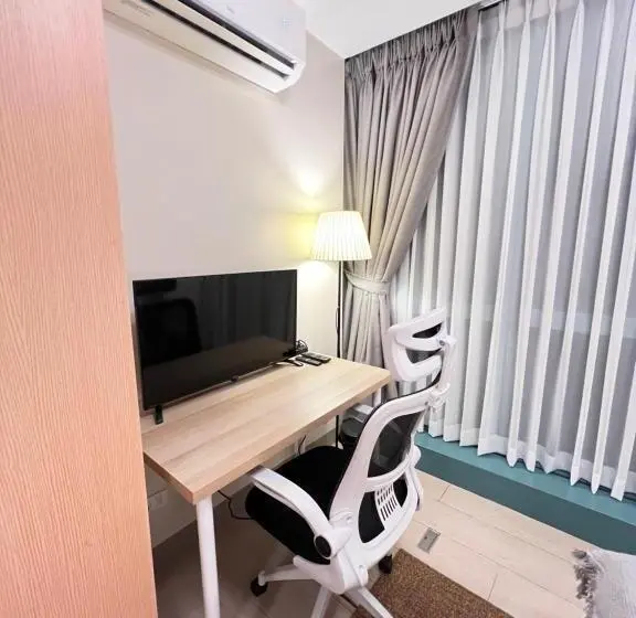 １ベッドルームのデラックスアパートメント, The Glenanna At The Fort   Uptown Parksuites Tower2