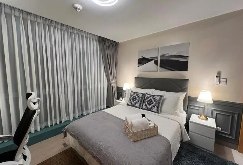 １ベッドルームのデラックスアパートメント, The Glenanna At The Fort   Uptown Parksuites Tower2