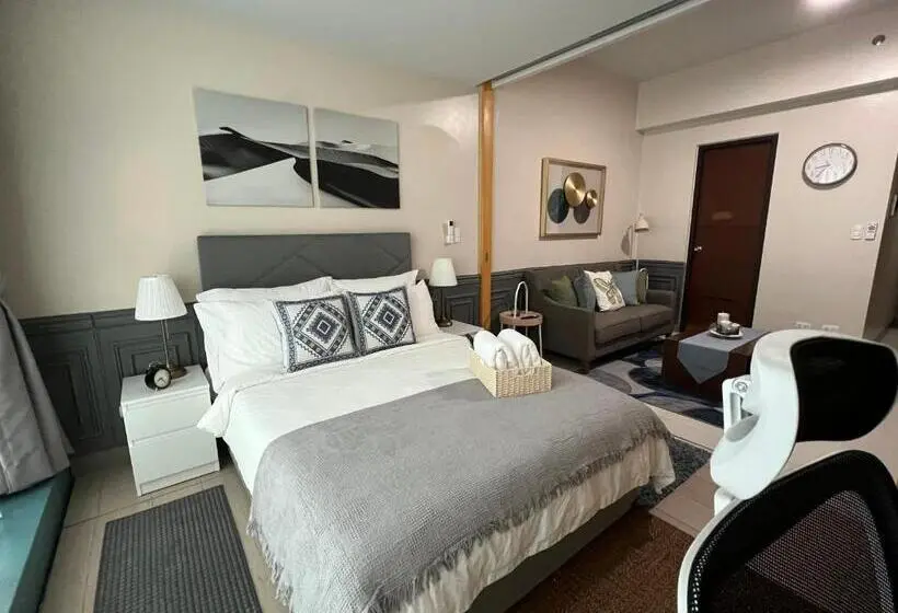 １ベッドルームのデラックスアパートメント, The Glenanna At The Fort   Uptown Parksuites Tower2