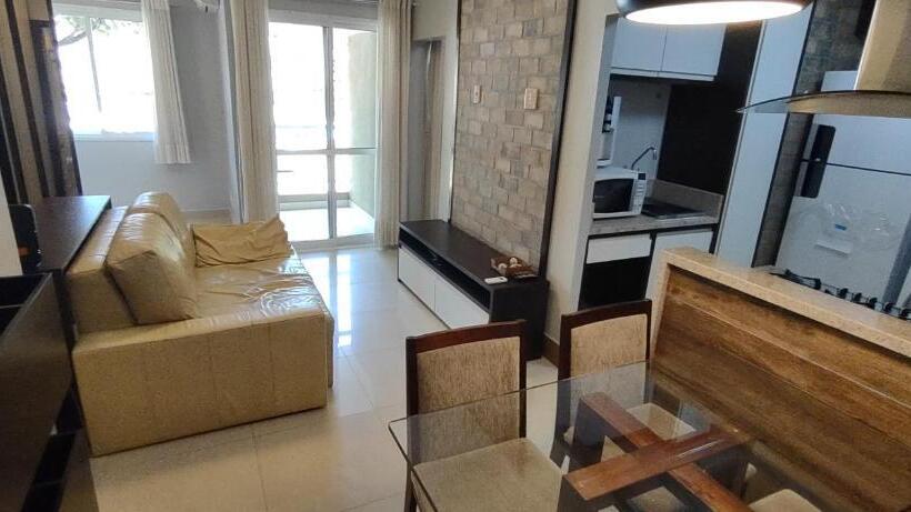 带2个卧室的公寓, The Sun Resort   Super Apartamento De 2 Quartos   1 Suíte E 1 Reversível