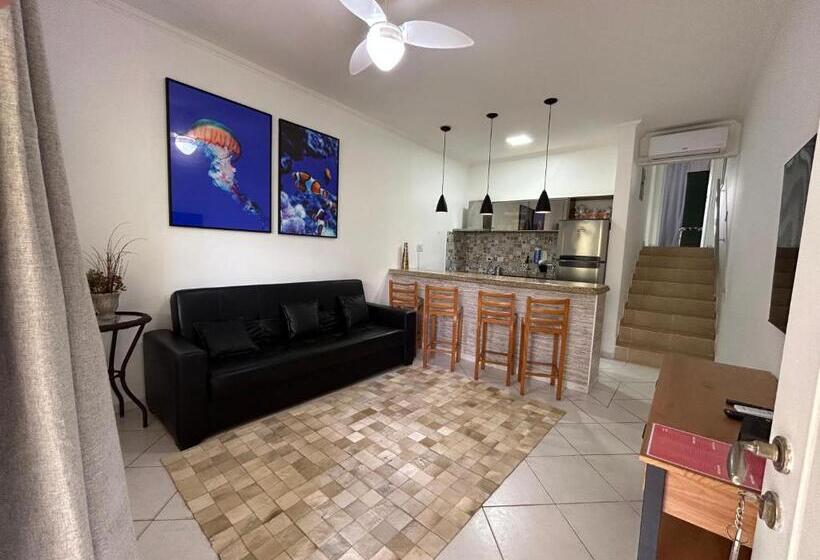 스탠다드 발코니 룸, Flat 233 Riviera De São Lourenço, Bertioga Amarílis 3 Piscinas Climatizadas, Sky 170 Canais Carregad