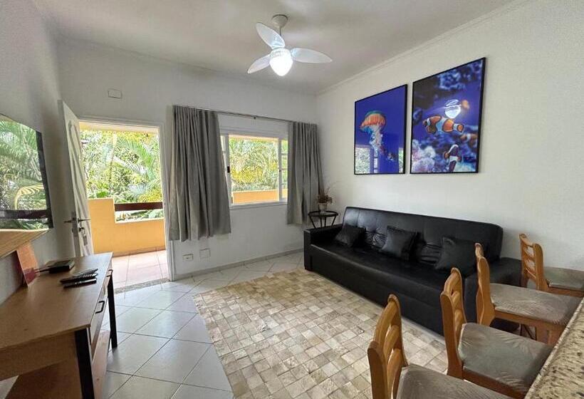 스탠다드 발코니 룸, Flat 233 Riviera De São Lourenço, Bertioga Amarílis 3 Piscinas Climatizadas, Sky 170 Canais Carregad