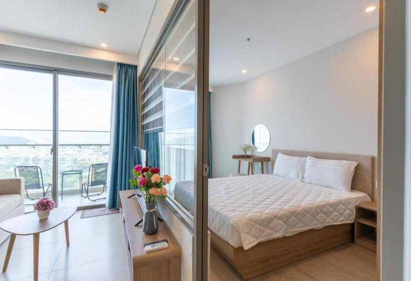 اتاق خانوادگی با چشمانداز دریا, The Song Luxury Vung Tau   Hồ Bơi Vô Cực Free