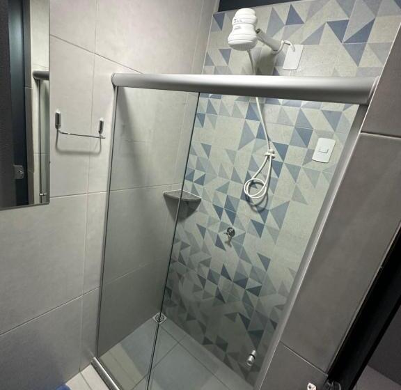 Трехместный Номер Стандарт Совместная Ванная, Quarto Privativo Com Banheiro Compartilhado Em Pousada Recém Construída,a 500mts Do Pátio Do Forró