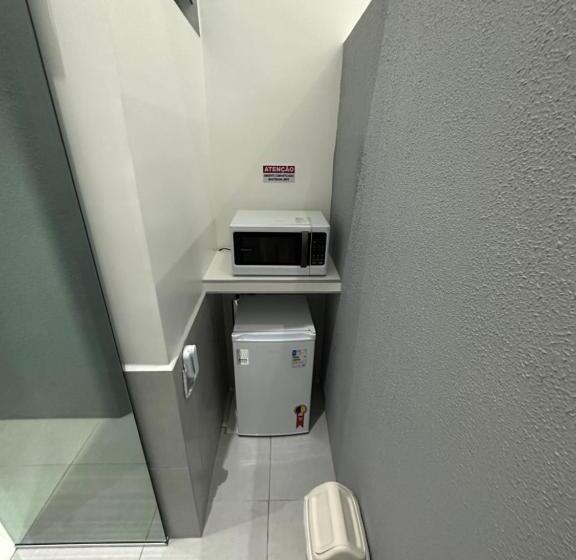 스탠다드 트리픔 룸 공동욕실, Quarto Privativo Com Banheiro Compartilhado Em Pousada Recém Construída,a 500mts Do Pátio Do Forró