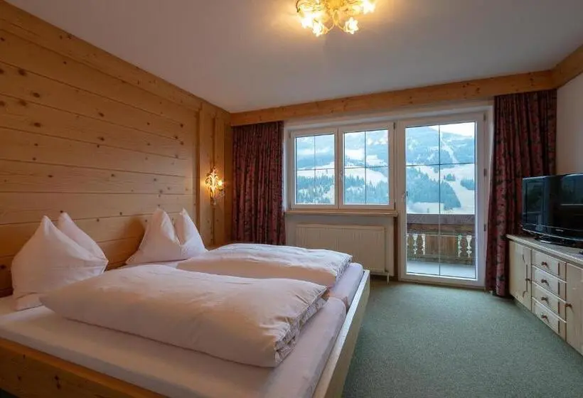 Standard-huone Parveke, Gästehaus Almhof