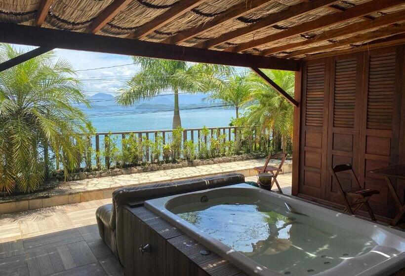 Suite met Uitzicht op Zee, Deck Da Villa Picinguaba