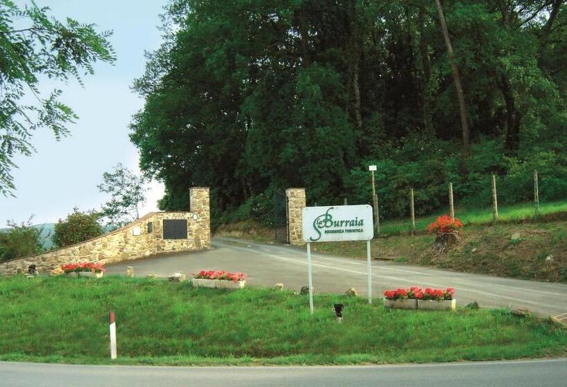 Апартаменты 1 Спальня Вид на Сад, Agriturismo La Burraia Vicino A San Gimignano