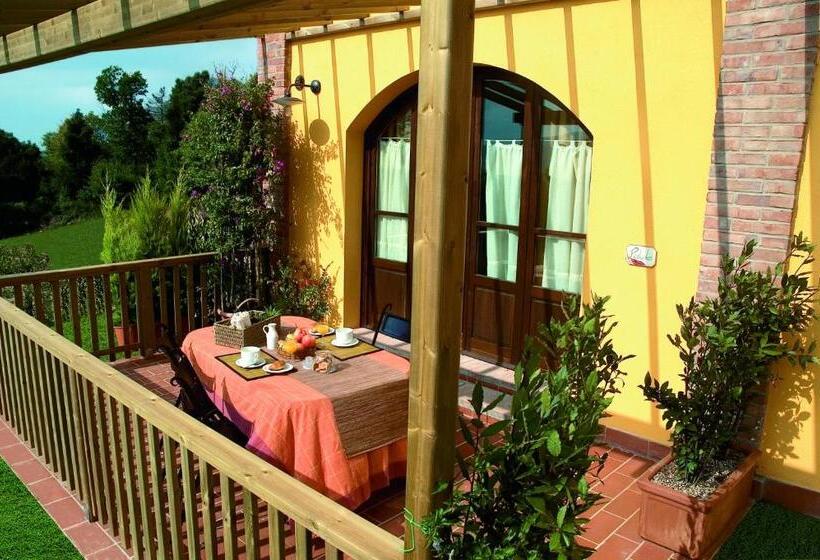 דירת דופלקס בת חדר שינה 1, Agriturismo La Burraia Vicino A San Gimignano