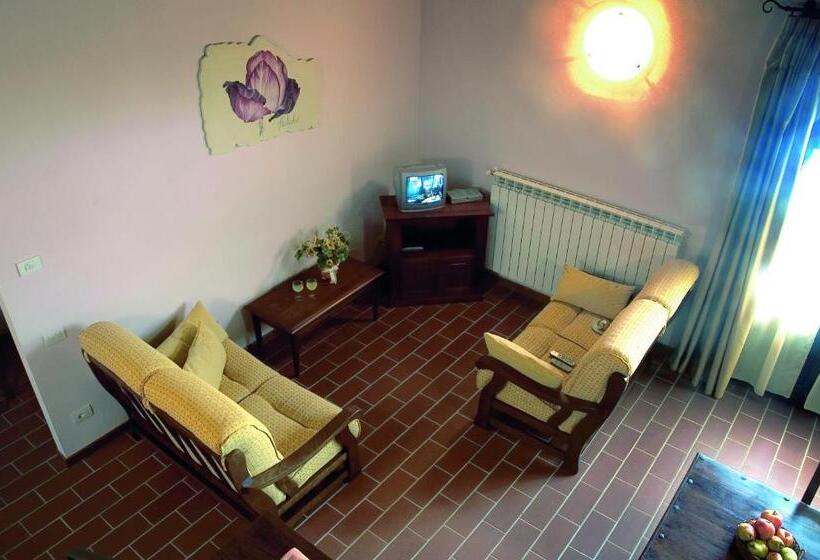 Апартаменты Дюплекс 1 Спальня, Agriturismo La Burraia Vicino A San Gimignano