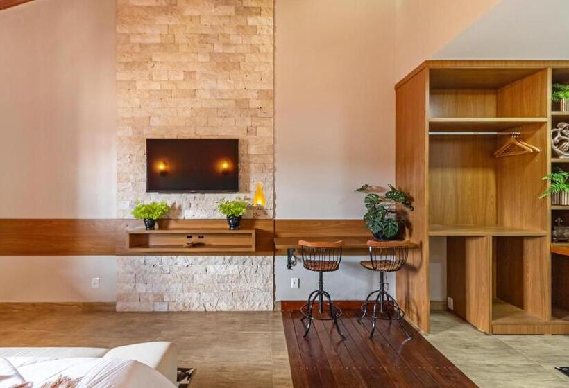 اتاق استاندارد با وان آب گرم, Pousada Vila Rica