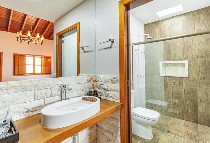 اتاق استاندارد با وان آب گرم, Pousada Vila Rica