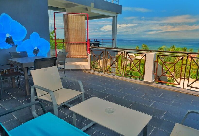 חדר משפחתי מקשר, Villa Les Orchidees