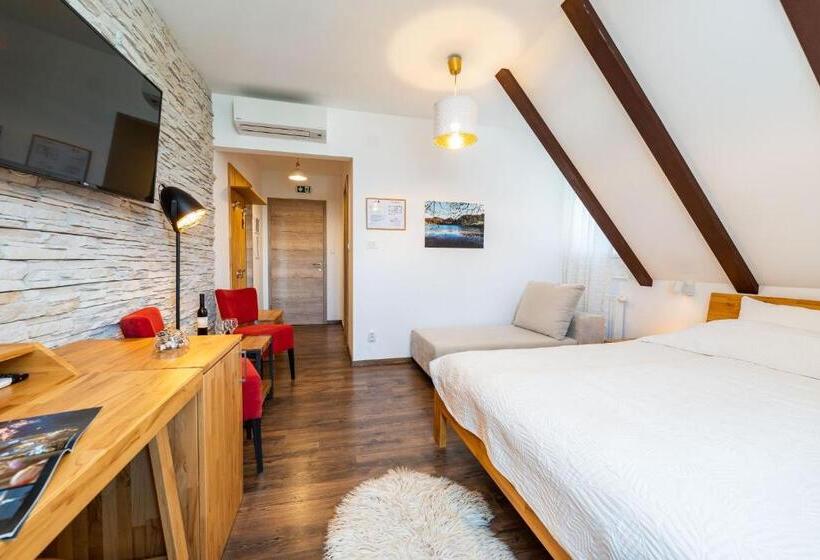 اتاق دلوکس با چشم‌انداز پارک, B&b Villa Sumrak Plitvica Rooms