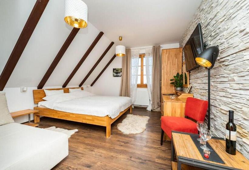 اتاق دلوکس با چشم‌انداز پارک, B&b Villa Sumrak Plitvica Rooms