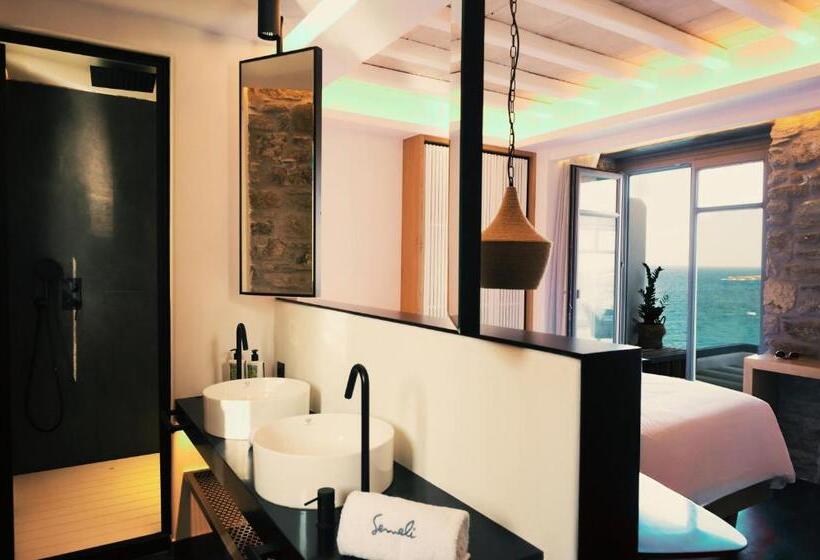 סוויטה עם נוף, Semeli Coast Mykonos, Curio Collection By Hilton