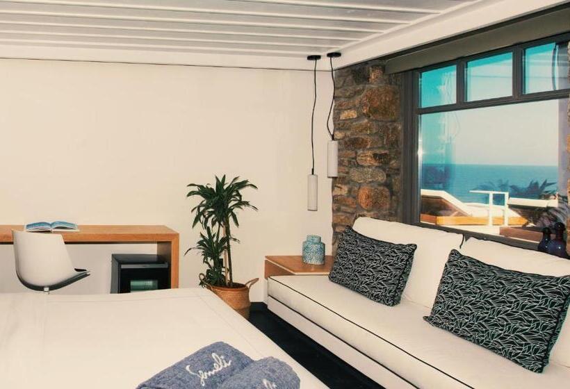 סוויטת פרמיום, Semeli Coast Mykonos, Curio Collection By Hilton