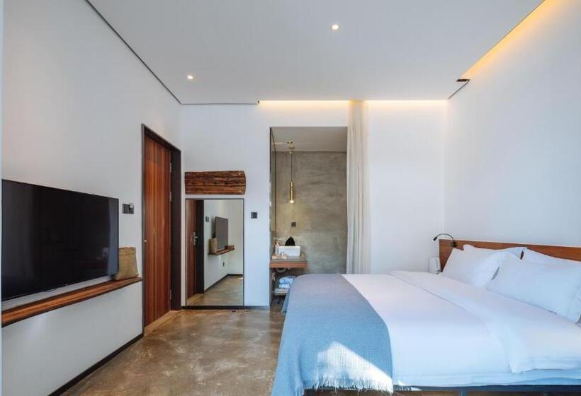 غرفة قياسية مطلّة علي الحديقة, Ting Jian Empty Yard Pastoral Design Residential Dali Shop