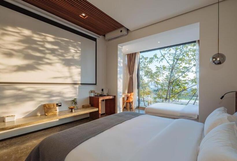 غرفة كلاسيكية ثلاثية, Ting Jian Empty Yard Pastoral Design Residential Dali Shop