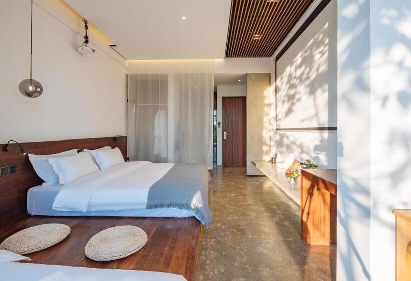 غرفة كلاسيكية ثلاثية, Ting Jian Empty Yard Pastoral Design Residential Dali Shop