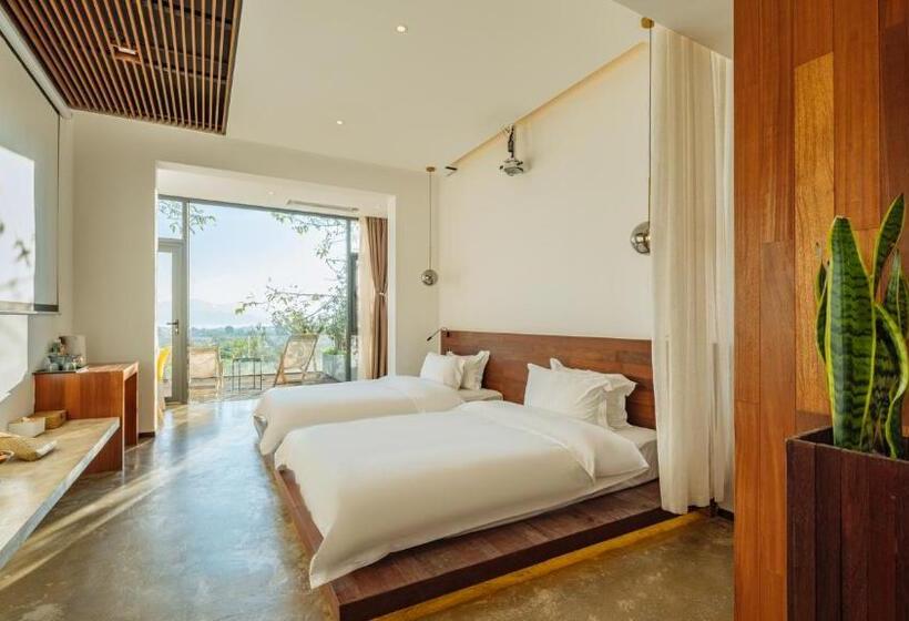 غرفة قياسية, Ting Jian Empty Yard Pastoral Design Residential Dali Shop