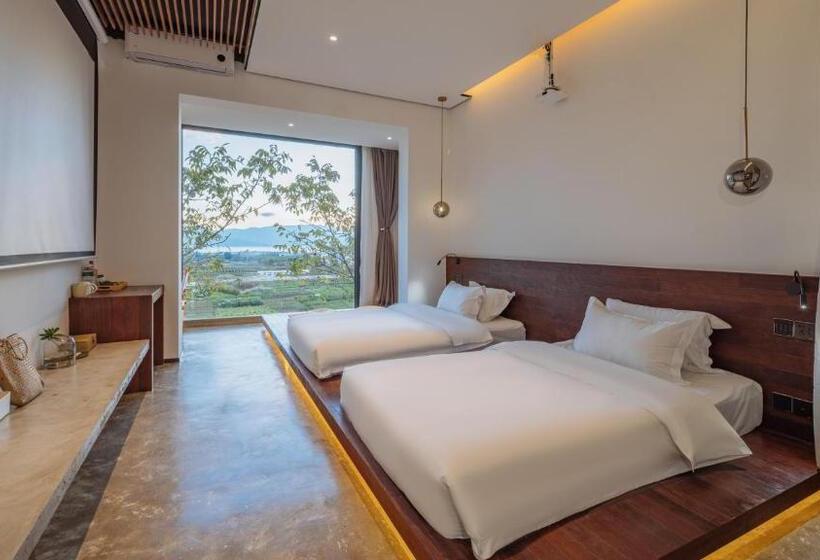 غرفة قياسية, Ting Jian Empty Yard Pastoral Design Residential Dali Shop