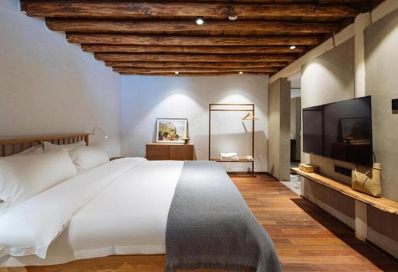 جناح غرفتين نوم, Ting Jian Empty Yard Pastoral Design Residential Dali Shop