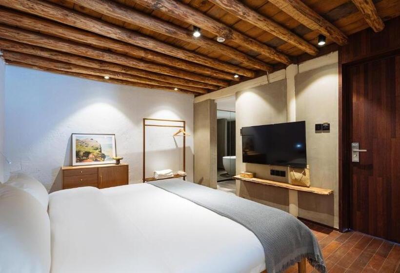 جناح غرفتين نوم, Ting Jian Empty Yard Pastoral Design Residential Dali Shop