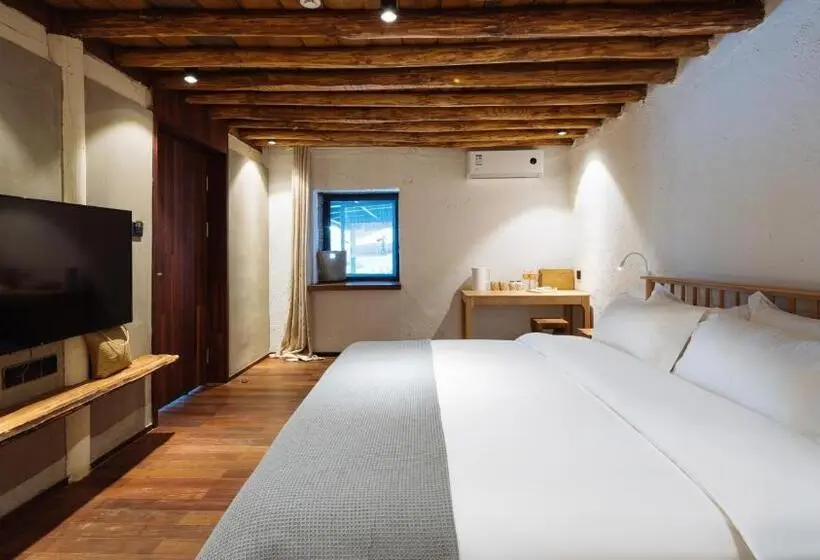 ２ベッドスイートルーム, Ting Jian Empty Yard Pastoral Design Residential Dali Shop