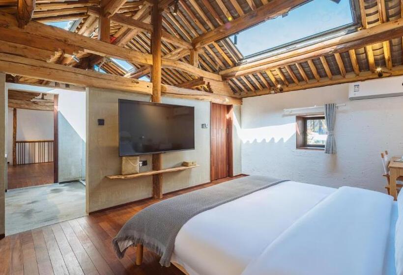 جناح غرفتين نوم, Ting Jian Empty Yard Pastoral Design Residential Dali Shop